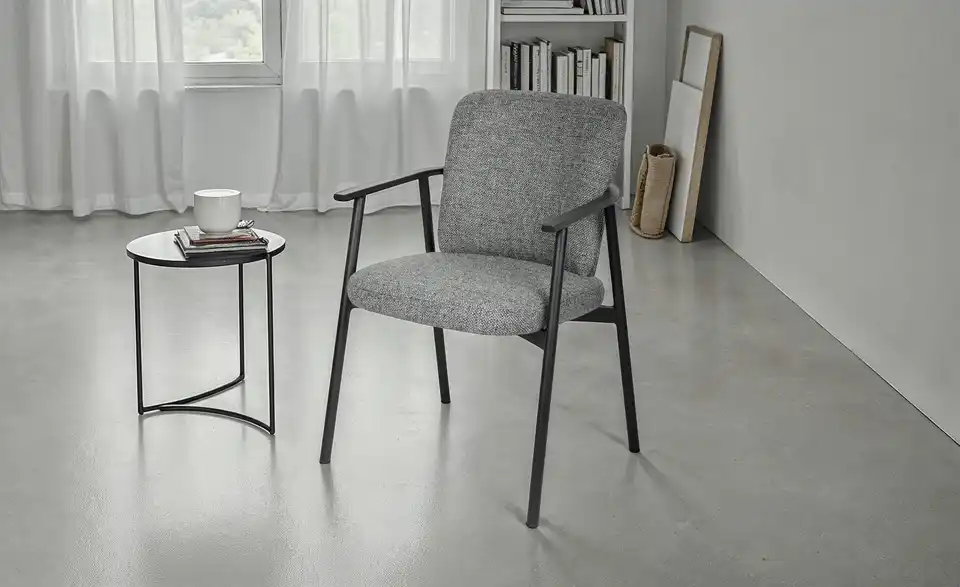 uno Armlehnstuhl Semin BHT 55,5|83,5|61 cm, Webstoff