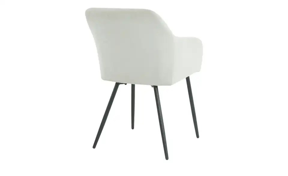 Armlehnstuhl 360° drehbar Leon BHT 58,5|84|54 cm, Webstoff fein