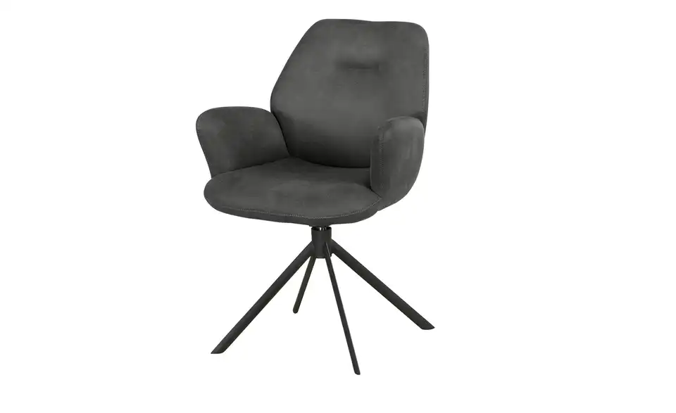 uno Armlehnstuhl Lisa BHT 62,5|88,5|63 cm, Mikrofaser