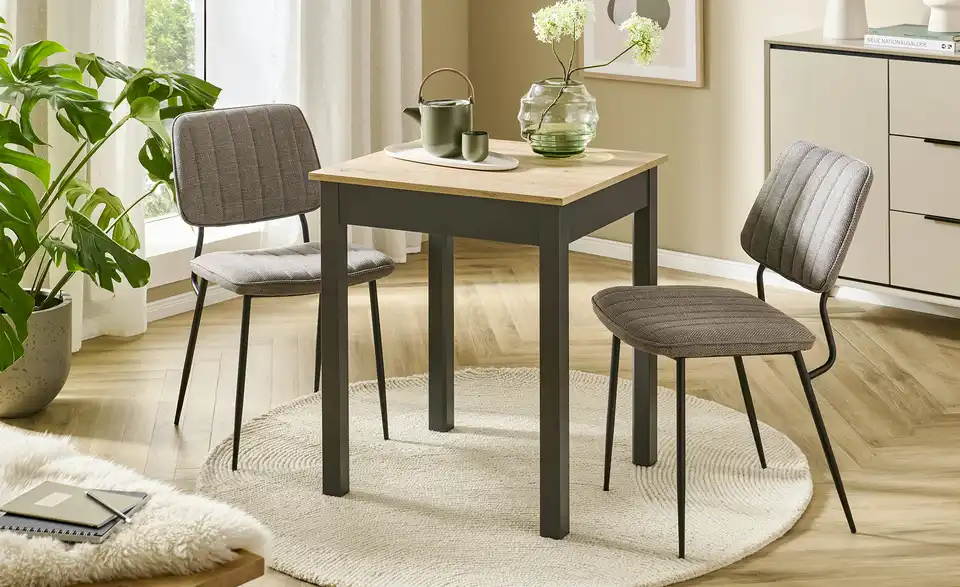 Stuhl Paul BHT 45|83,5|57,5 cm, Webstoff