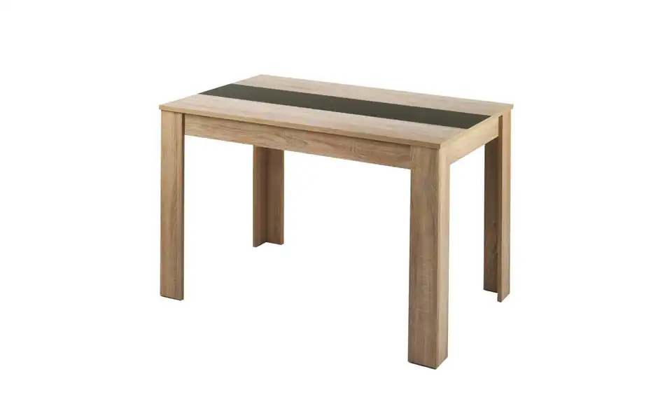Esstisch mit Kontrasteinlage Nori BHL 120|75|80 cm