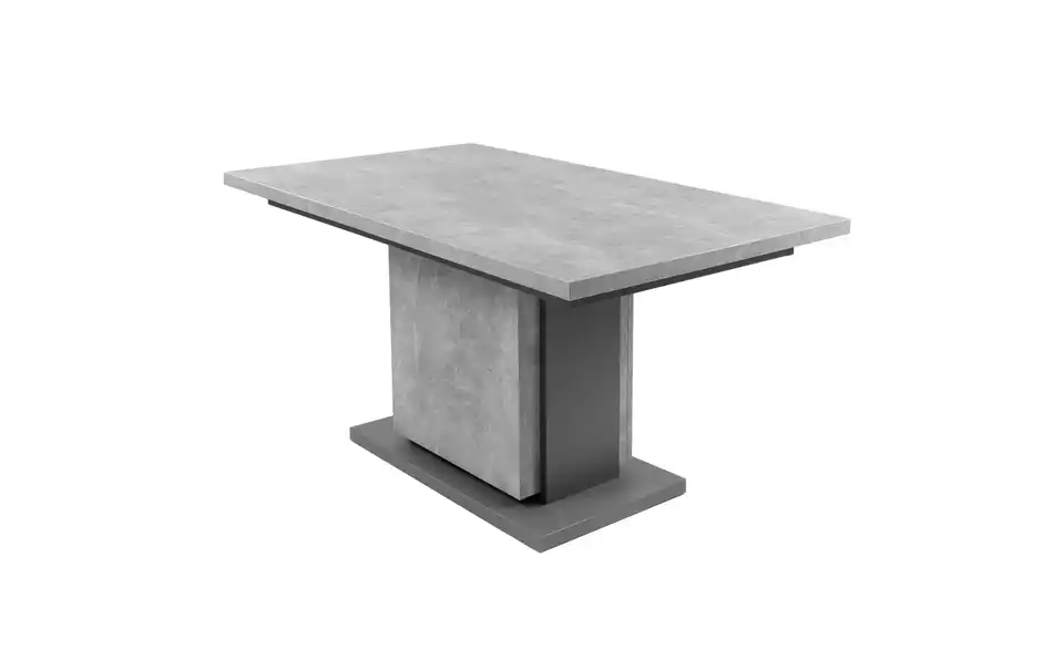 Säulentisch mit Auszug Britta BHL 140|75|80 cm