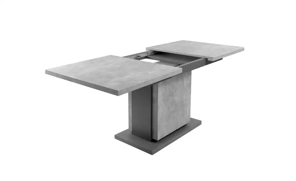 Säulentisch mit Auszug Britta BHL 140|75|80 cm