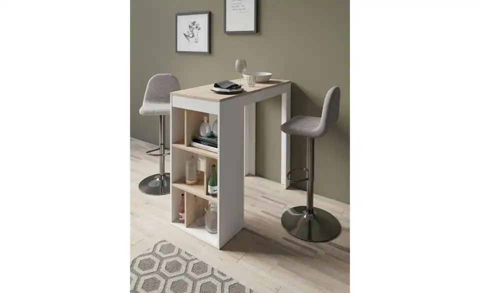 Bartisch mit Stauraum Moby BHL 110|104|50 cm