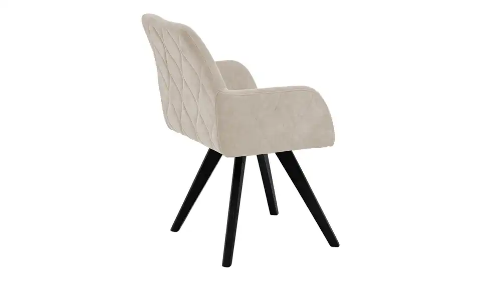 Woodford Esszimmerstuhl Damask BHT 61|88|66,5 cm, Velours