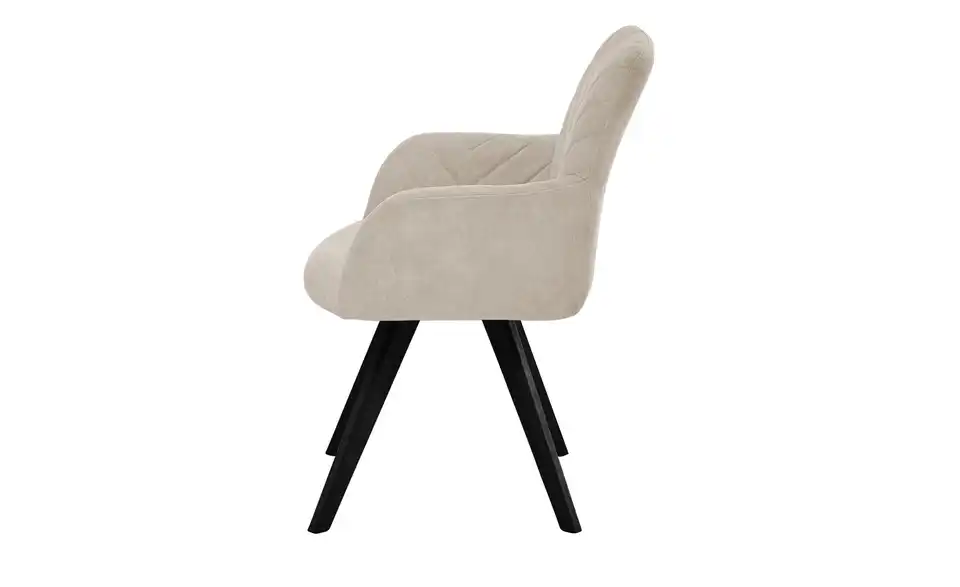 Woodford Esszimmerstuhl Delhi BHT 61|88|66,5 cm, Velours