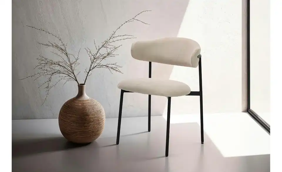 Esszimmerstuhl 2er-Set Jersey BHL 58|78|54,5 cm, Webstoff