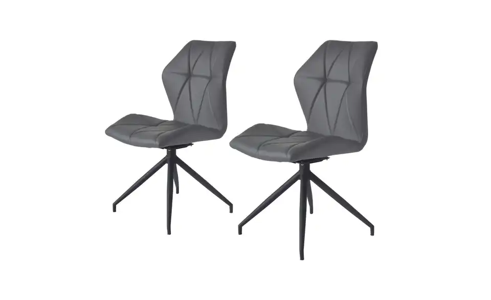 Esszimmerstuhl 2er-Set Imke BHL 52|90,5|62 cm, Kunstleder
