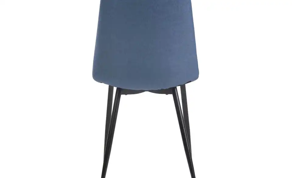 Esszimmerstuhl mit Samtbezug Telde BHL 45|83|57 cm, Kunstfaser