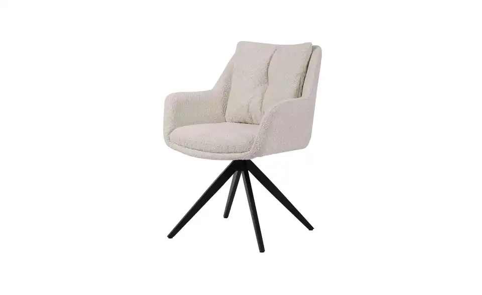 Armlehnstuhl BHL 65,5|84,5|66 cm, Boucléstoff