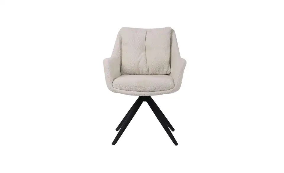 Armlehnstuhl BHL 65,5|84,5|66 cm, Boucléstoff