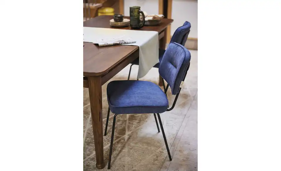 Stuhl Tube BHT 46|81|62 cm, Cordstoff