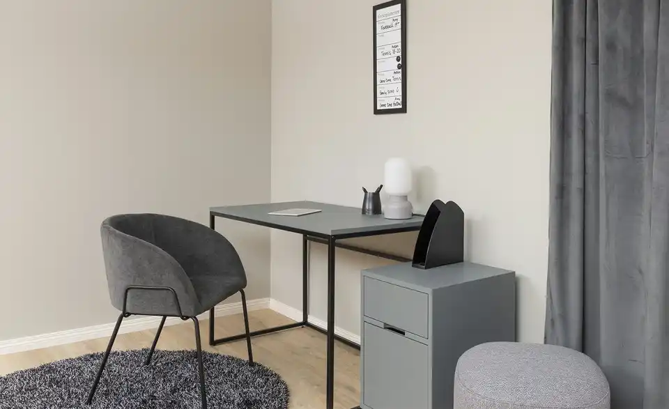 Stuhl Bud BHT 70|79|67 cm, Mikrofaser