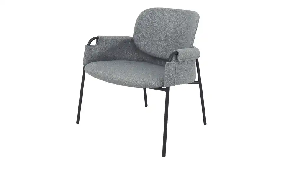 Lounge-Stuhl Wing BHT 70|65|69 cm, Webstoff