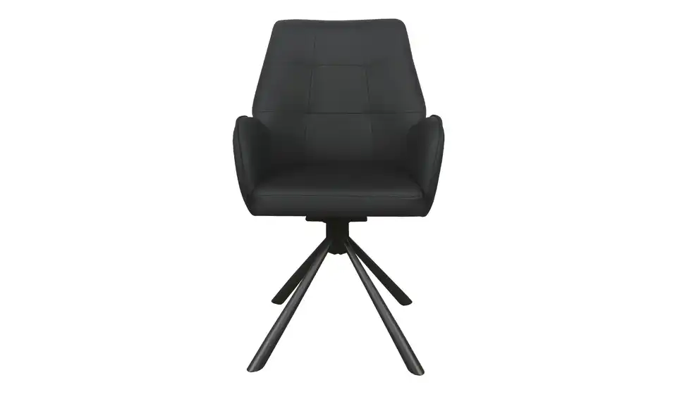 Armlehnstuhl Lederbezug Michael BHT 56|91|60 cm, Leder