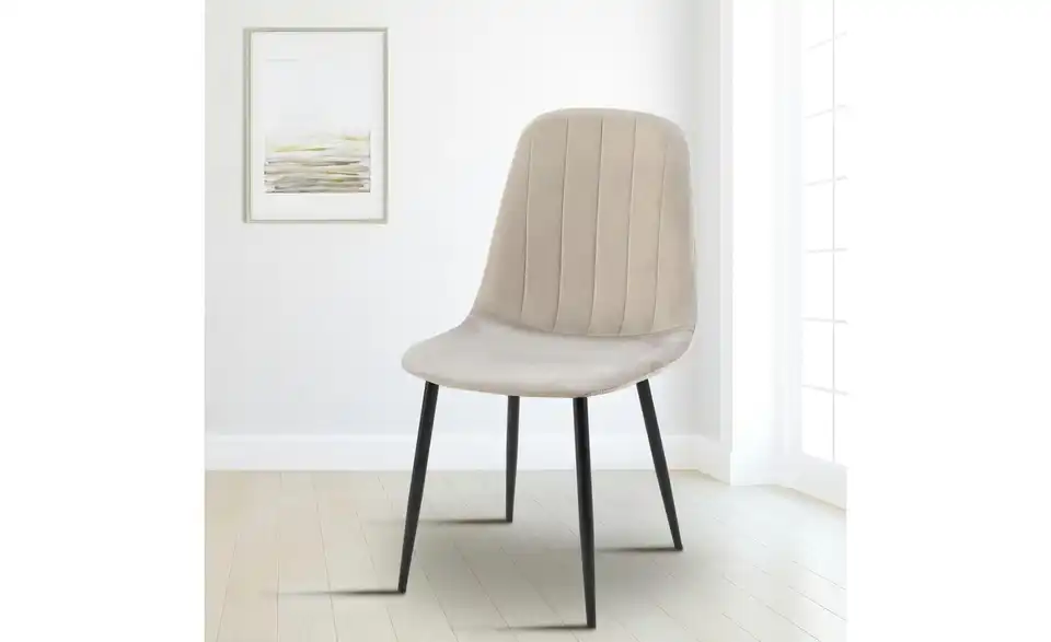 Esszimmerstuhl Baxter BHL 45|88|54 cm, Samt