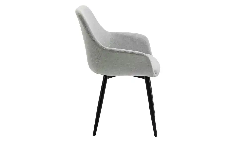 Armlehnstuhl 2er-Set BHL 64|86|59 cm, Webstoff