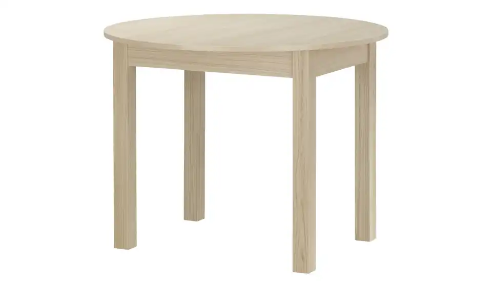 smart Ausziehbarer Esstisch in verschiedenen Größen Ben H 75 cm, Ø 100 cm