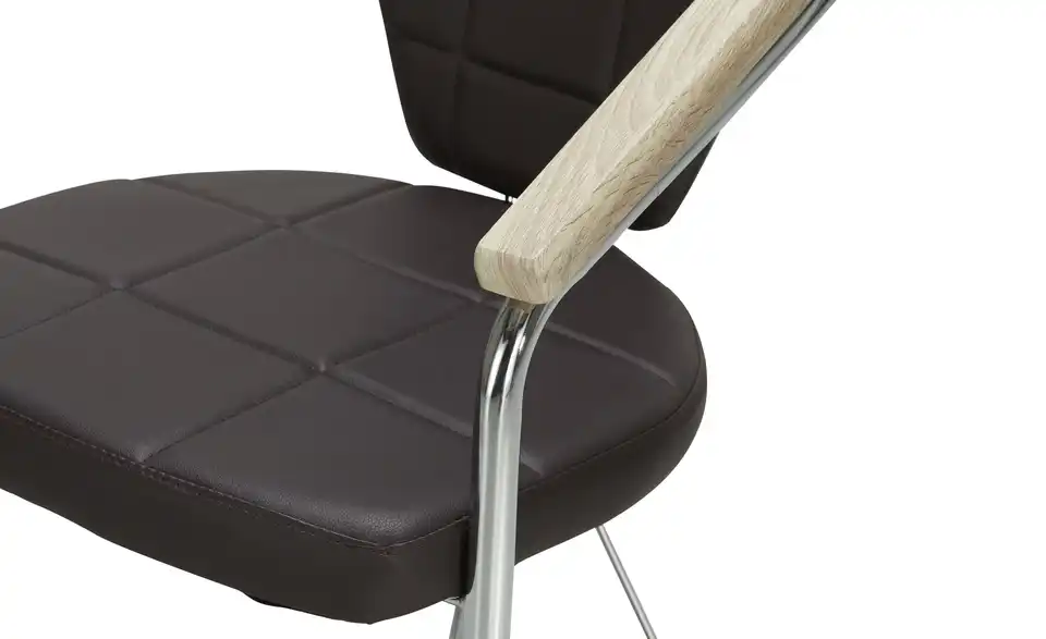 Armlehnstuhl 4er-Set Morgan BHT 55|85|57 cm, Kunstleder