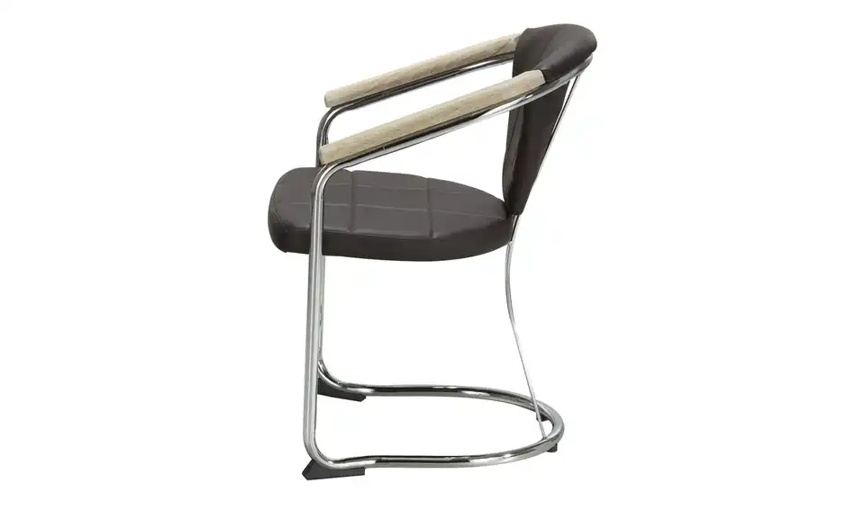 Armlehnstuhl 4er-Set Morgan BHT 55|85|57 cm, Kunstleder