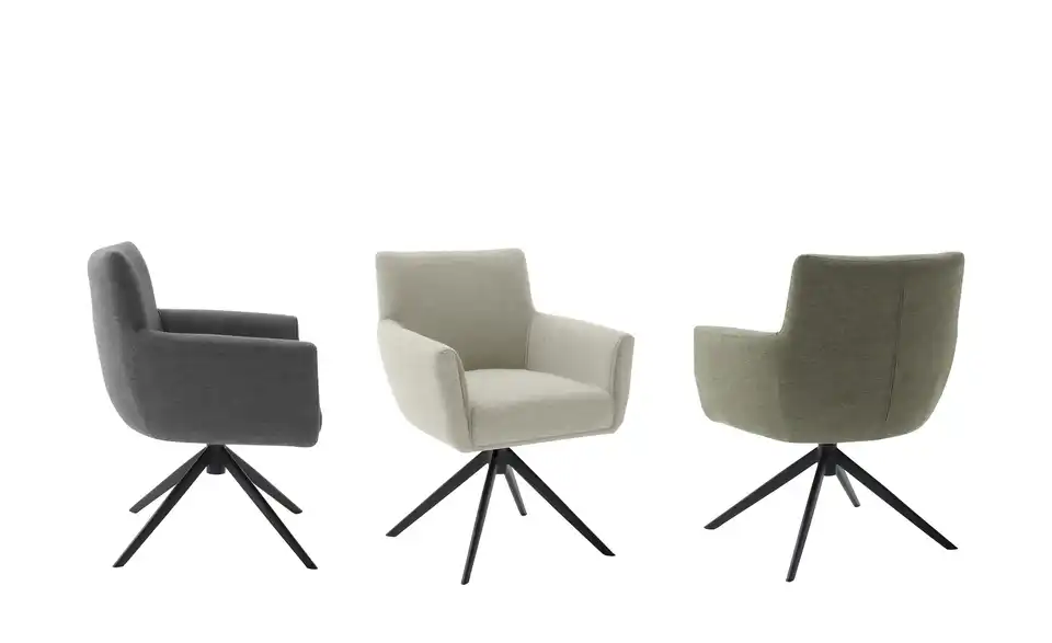 Esszimmerstuhl Nelson BHT 66|84|66 cm, Flachgewebe