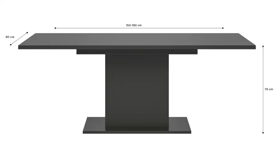 Esstisch ausziehbar  Moritz BHL 150|76|90 cm