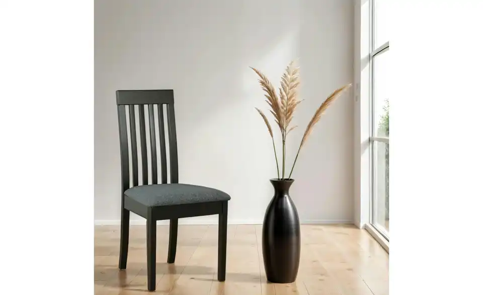 Esszimmerstuhl 2er-Set BHL 45|96|43 cm, Webstoff