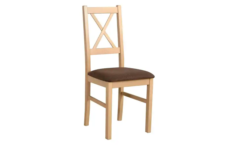 Esszimmerstuhl 2er-Set BHL 43|94|40 cm, Webstoff