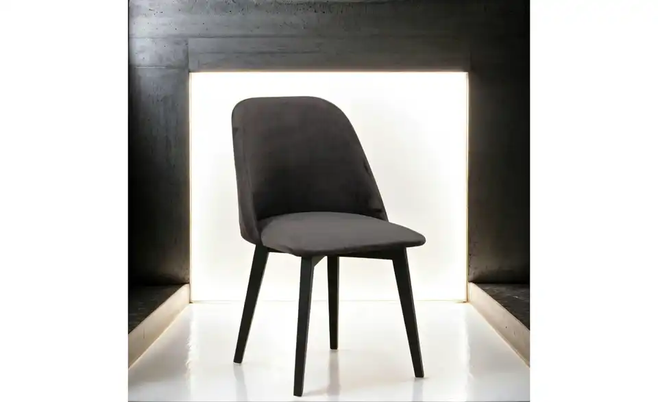 Esszimmerstuhl 2er-Set BHL 48|83|46 cm, Webstoff