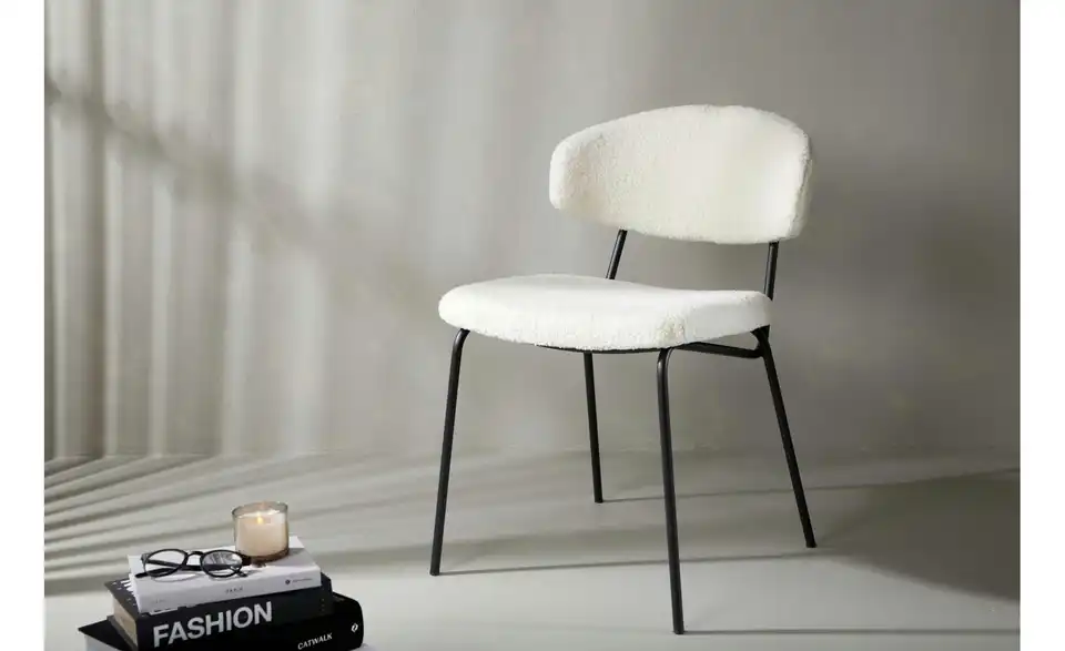 Esszimmerstuhl 2er-Set Chico BHL 50|79|57 cm, Teddy