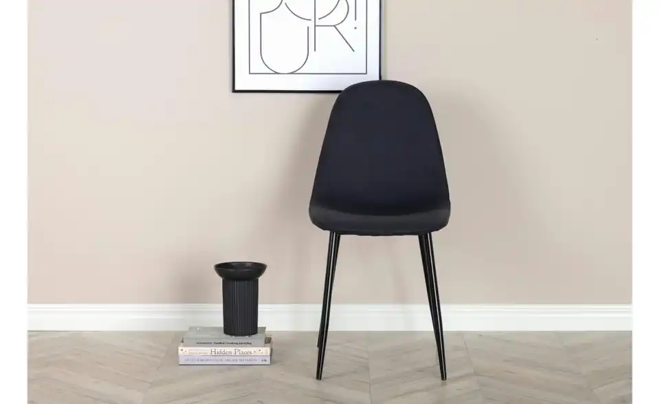 Esszimmerstuhl 2er-Set Polar BHL 46|88|53 cm, Webstoff