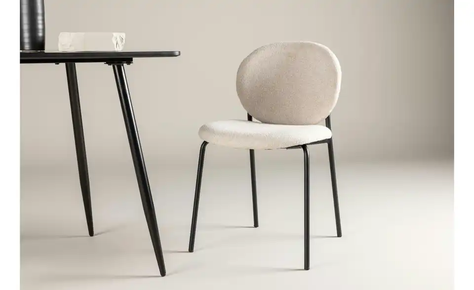 Esszimmerstuhl 2er-Set Vault BHL 46|80|62 cm, Samt