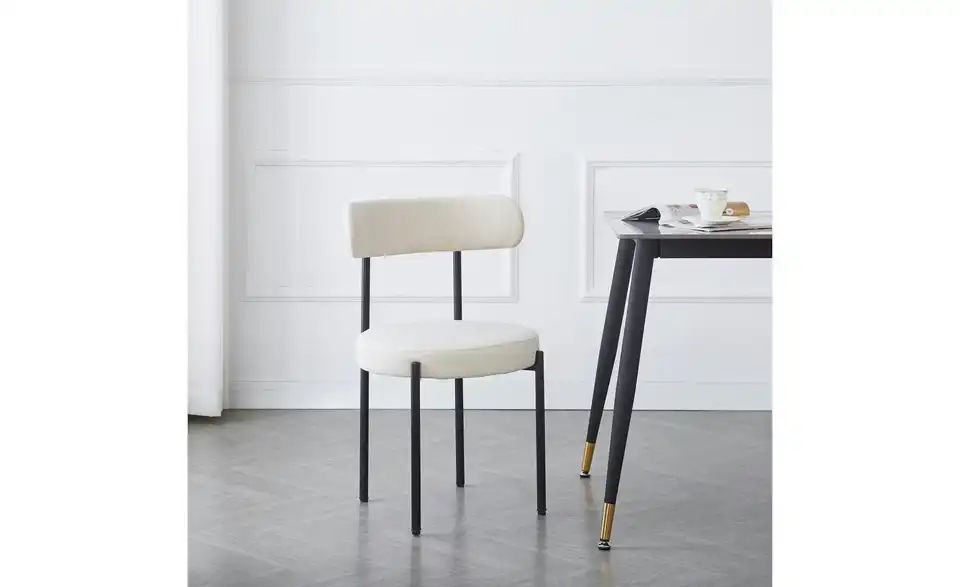 Stuhl 2er-Set Lars BHL 47|79|48 cm, Samt