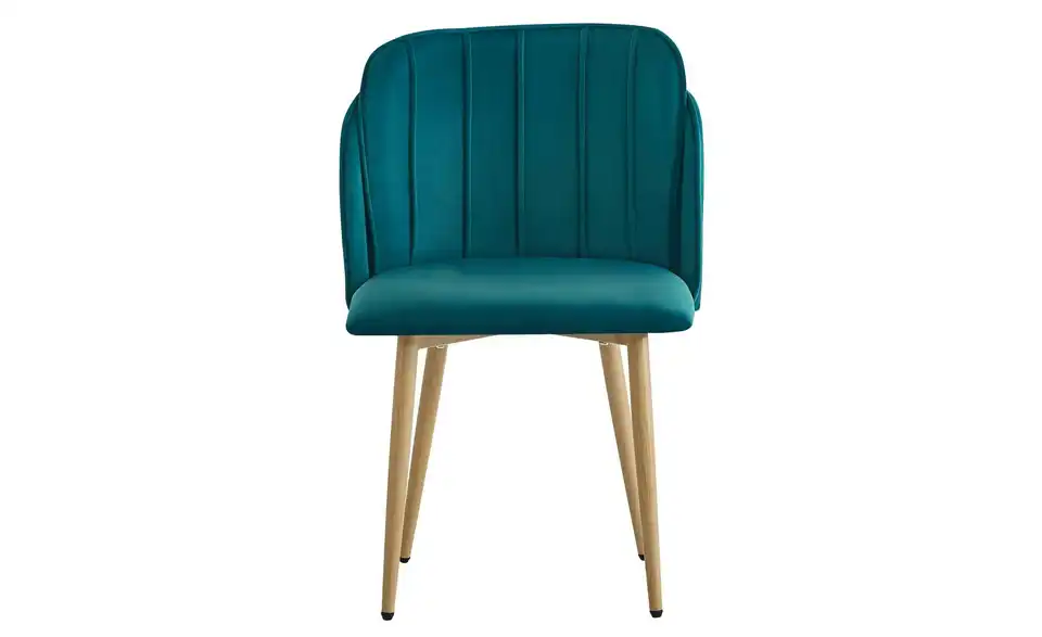 Stuhl 2er-Set Nora BHL 51|85|53 cm, Samt