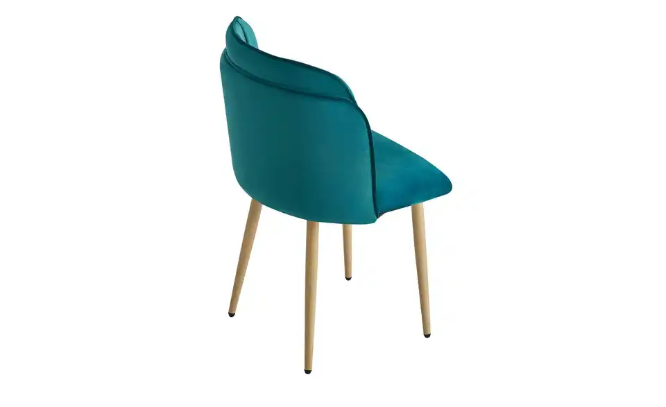 Stuhl 2er-Set Nora BHL 51|85|53 cm, Samt