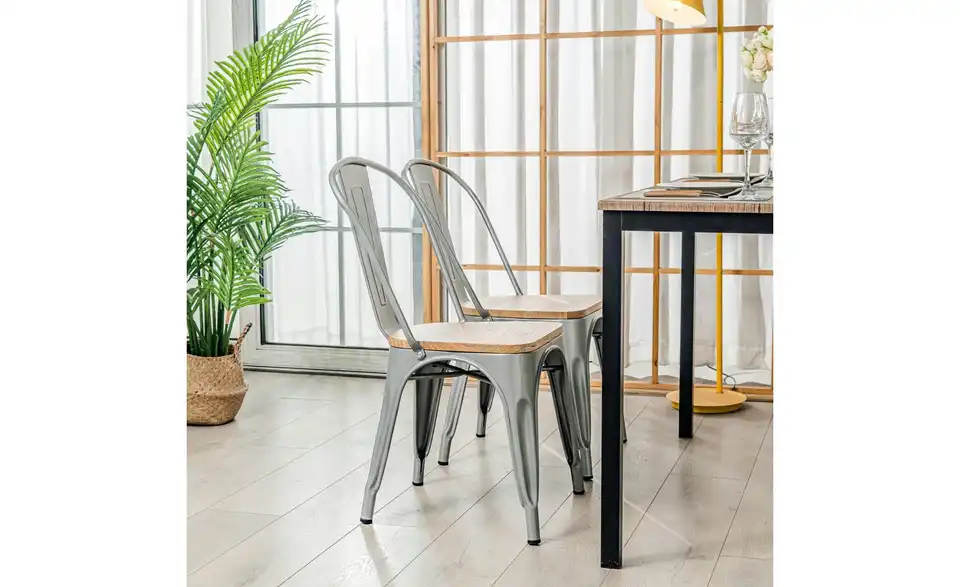 Stuhl 4er-Set Nash BHL 44|82,5|55 cm