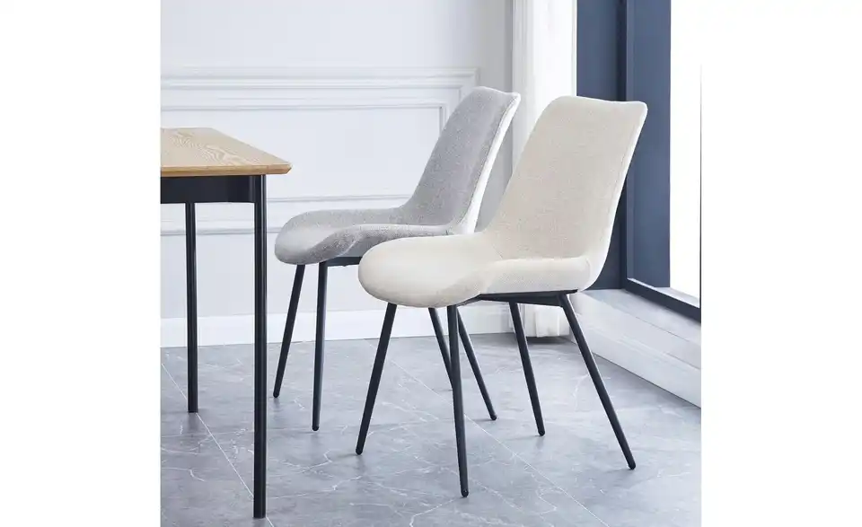 Stuhl 2er-Set Koge BHL 54|84|64 cm, Kunstfaser