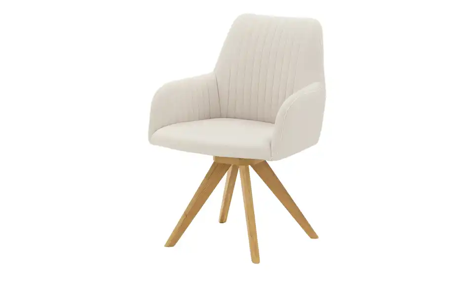 smart Armlehnstuhl drehbar Frederik BHT 59|87|66 cm, Webstoff