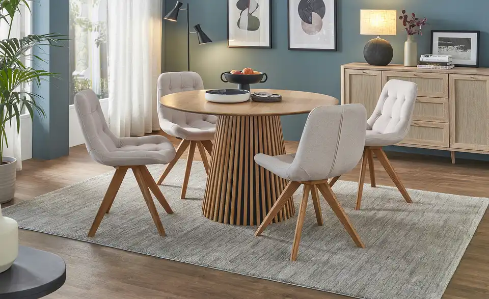 smart Stuhl Rico BHT 55|84|61 cm, Velours