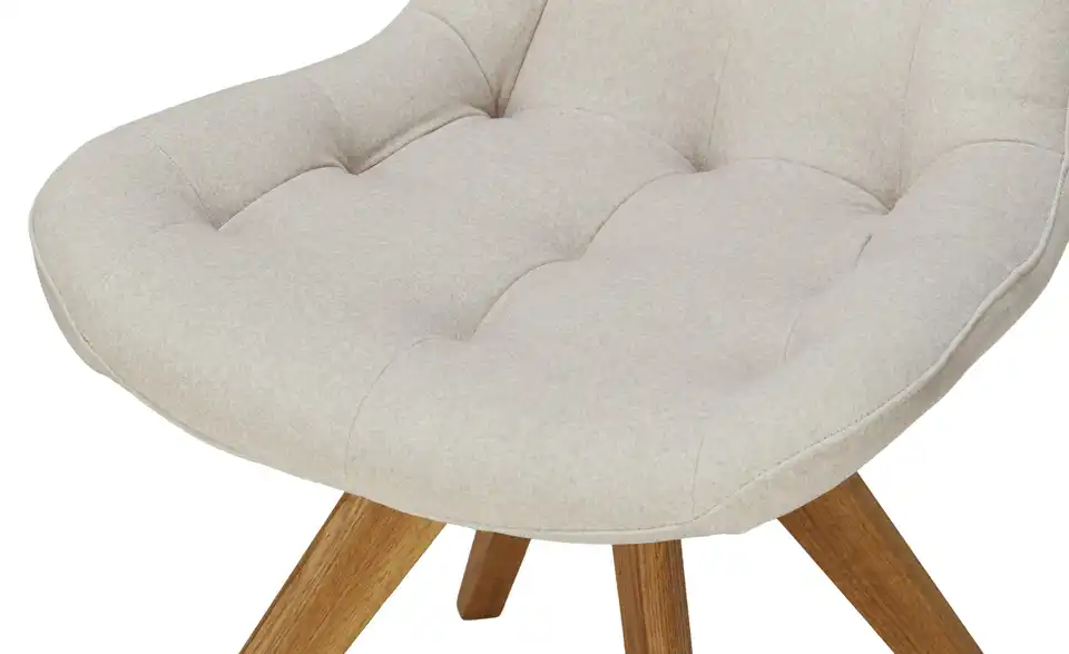 smart Stuhl Rico BHT 55|84|61 cm, Velours