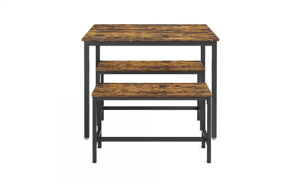 Sitzgruppe 3-er Set Vasagle BHL 110|75|75 cm