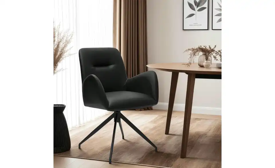 Furnhouse Esszimmerstuhl 2er-Set Jennifer BHL 61|86|64 cm, Kunstleder