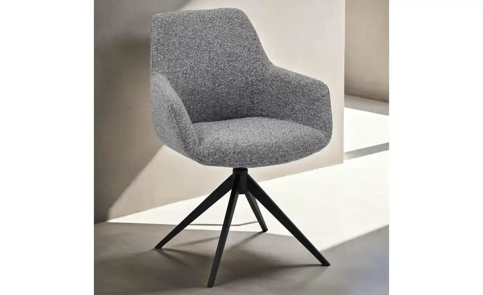 Furnhouse Esszimmerstuhl 2er-Set Helena BHL 64|87|64 cm, Teddy