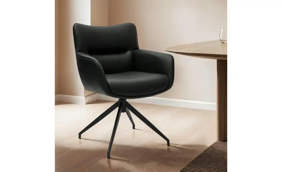 Furnhouse Esszimmerstuhl 2er-Set Jessica BHL 55|84|60 cm, Kunstleder