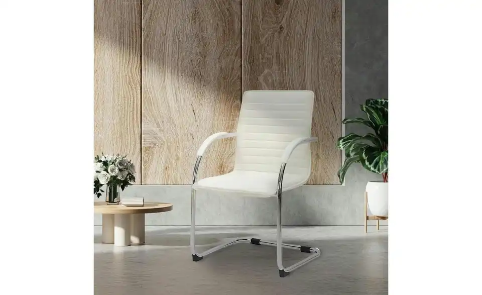 Schwingstuhl 2er-Set Kunstleder Tira BHL 56|95|60 cm, Kunstleder