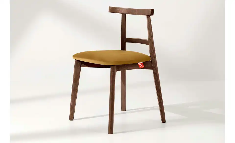 KONSIMO Holzstuhl 2er-Set BHL 47|76|45 cm, Velours KONSIMO Holzstuhl 2er-Set BHL 47|76|45 cm, Velours