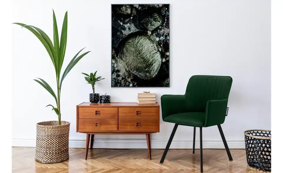 KONSIMO Polsterstuhl BHL 56|84|46 cm, Velours KONSIMO Polsterstuhl BHL 56|84|46 cm, Velours