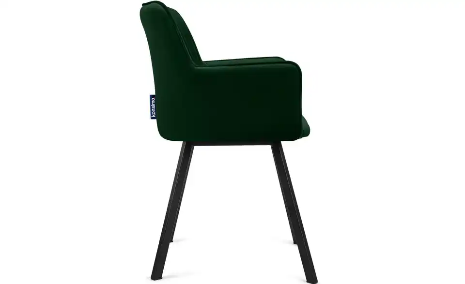 KONSIMO Polsterstuhl BHL 56|84|46 cm, Velours
