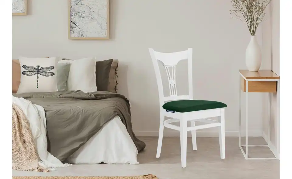 KONSIMO Esszimmerstuhl 2er-Set BHL 45,5|90,5|44 cm, Velours