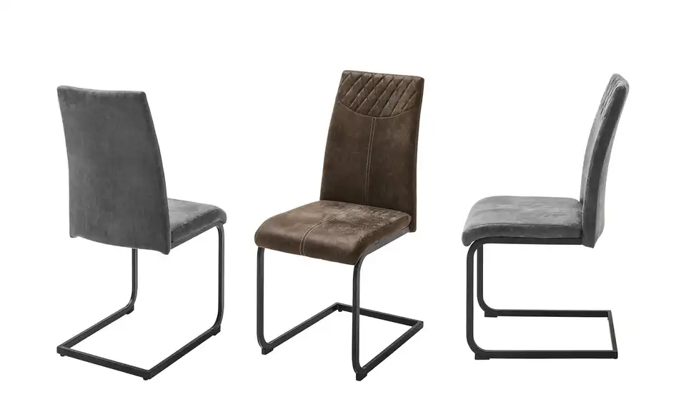 Freischwinger Asri BHT 42|95|59 cm, Mikrofaser